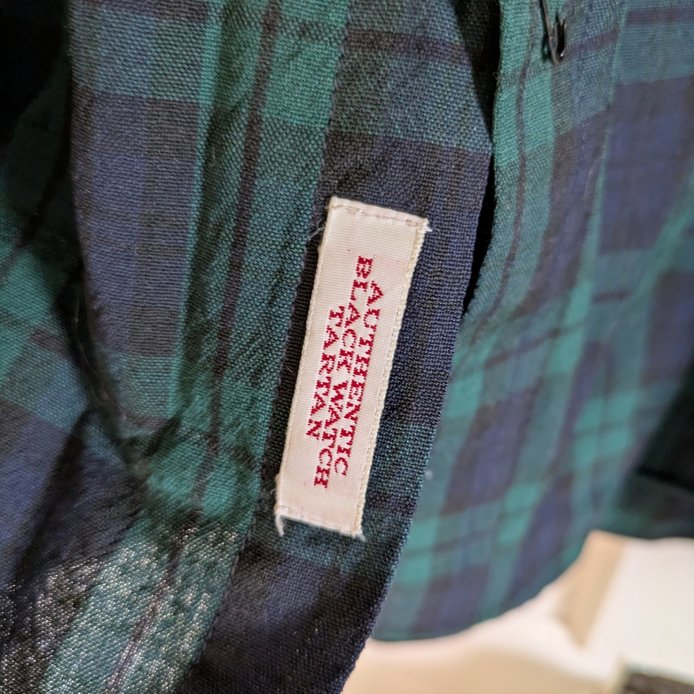 Pendleton Green and Blue Plaid Button Down Shirt - image 3